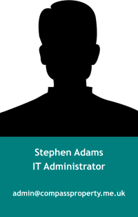 Stephen Adams IT Administrator  admin@compassproperty.me.uk