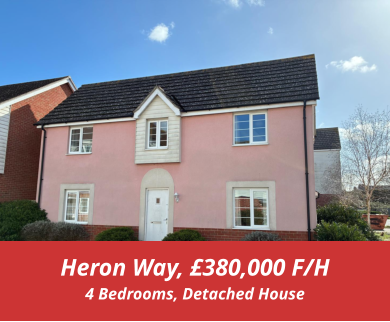 Heron Way, £380,000 F/H 4 Bedrooms, Detached House
